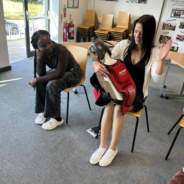 Paediatric choking and infant first aid training